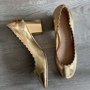 Asos Gold Shoes